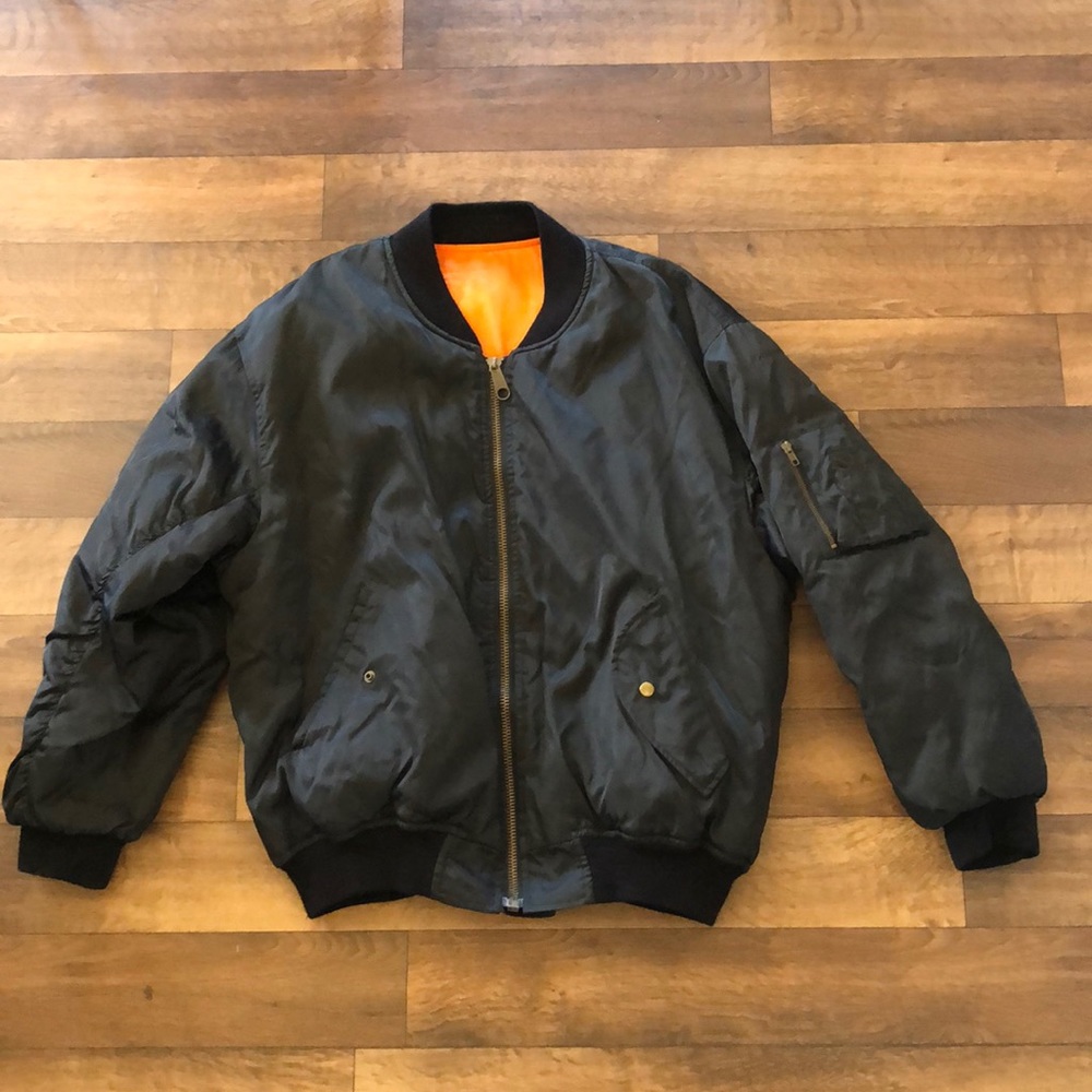 90s knock off bomber jacket